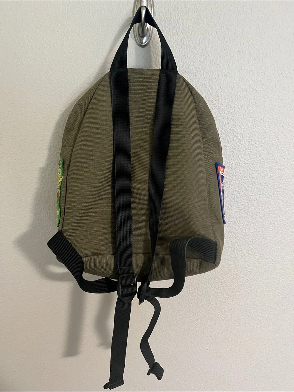 Vintage Dickies by Yak Pak Green Backpack with Metal Stud Accents Customized